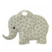 Bobble Art  Luggage Tag - Grey Elephant