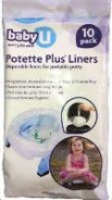 Potette Plus Liners