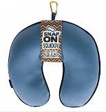 Squidgy Snap-On Travel Pillow - Charcoal