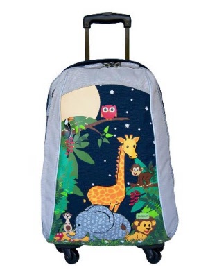 Bobble Art Cabin Luggage - Jungle