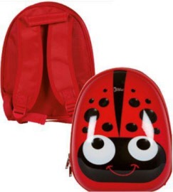 kiddidoo red beetle-backpack-front and back-web