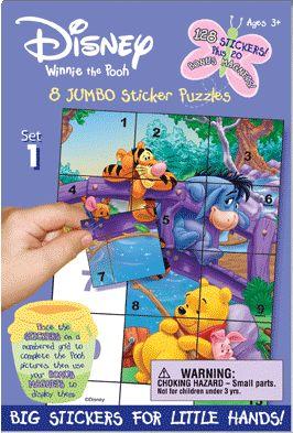 winnie the pooh - 8 jumbo sticker puzzles_20160224143212